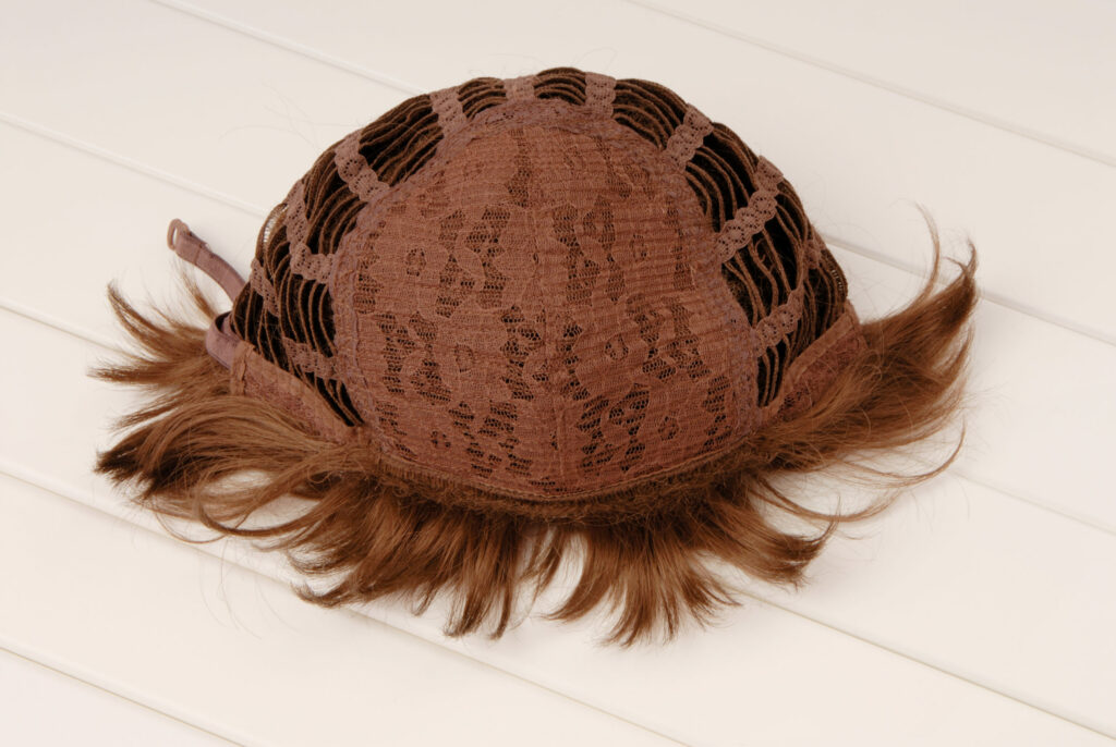 wefted wig cap