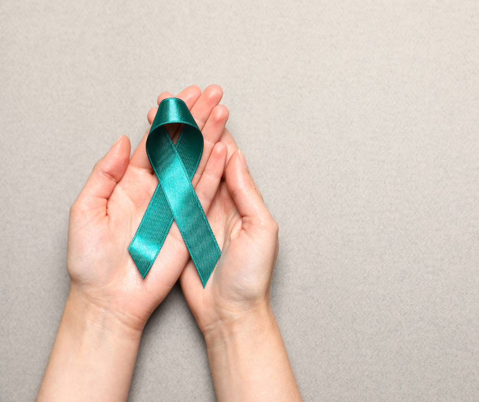 ovarian cancer awareness ribbon