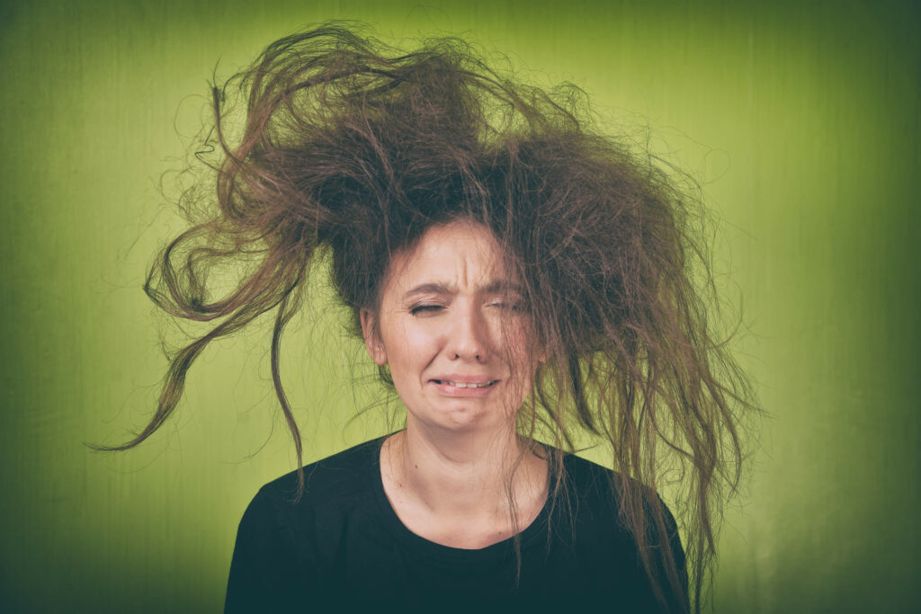 Hair Loss MythsL While stress can cause temporary hair loss it is rarely permenant